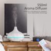 550ml Aroma Air Humidifier Essential Oil Diffuser  Aromatherapy Electric Ultrasonic cool Mist Maker for Home Remote Control 5