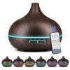 550ml Aroma Air Humidifier Essential Oil Diffuser  Aromatherapy Electric Ultrasonic cool Mist Maker for Home Remote Control 1